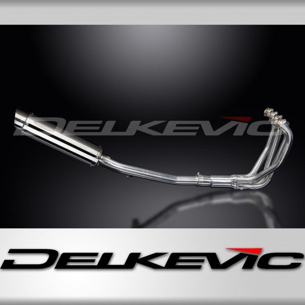 Delkevic volledig systeem Round RVS 350mm - GSF1200 BANDIT (1995-2007)