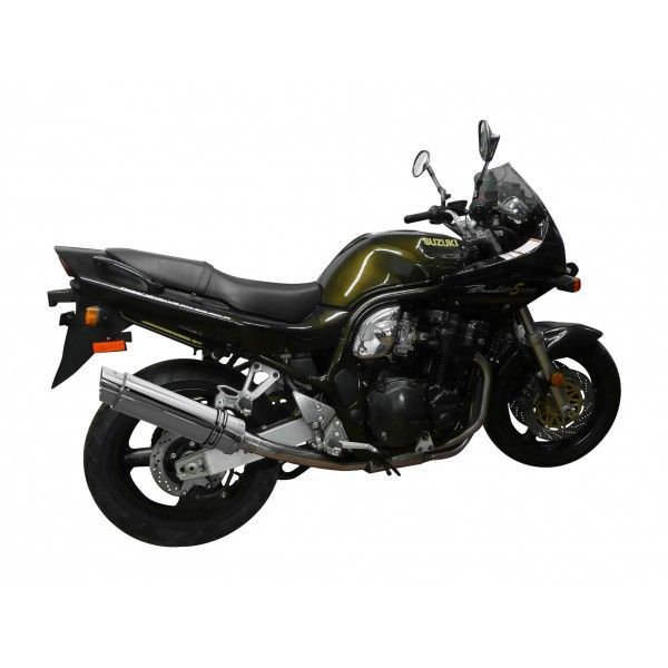 Delkevic volledig systeem Round RVS 350mm - GSF1200 BANDIT (1995-2007)
