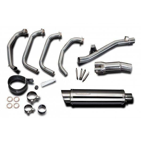 Delkevic volledig systeem Round RVS 350mm - GSF1200 BANDIT (1995-2007)