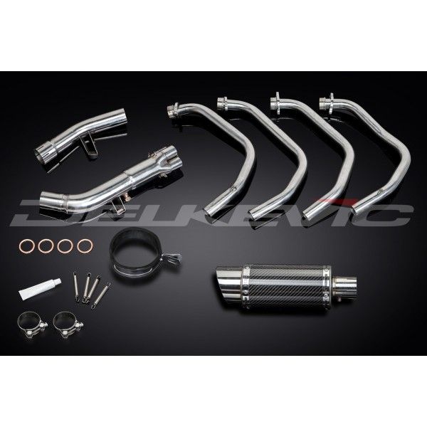 Delkevic volledig systeem Round Carbon 200mm - GSF1250 BANDIT (2007-2014)