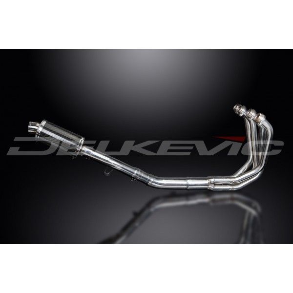 Delkevic volledig systeem Oval Carbon 225mm - GSF1250 BANDIT (2007-2014)