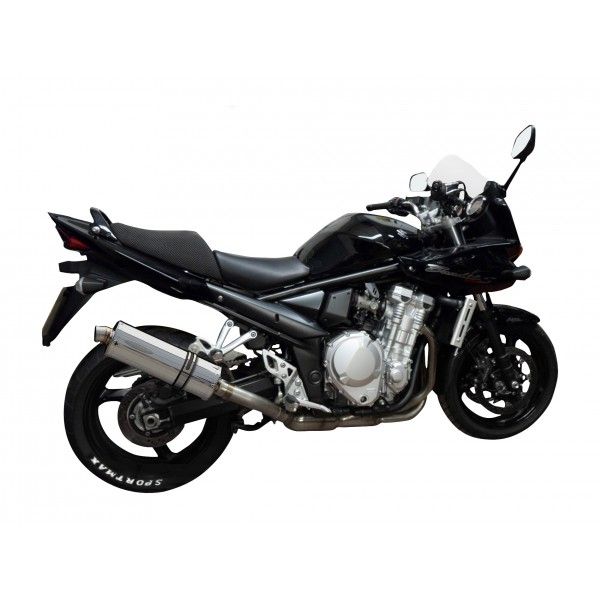 Delkevic volledig systeem Oval RVS 350mm - GSF1250 BANDIT (2007-2014)