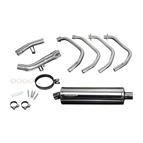 Delkevic volledig systeem Oval RVS 450mm - GSF1250 BANDIT (2007-2014)