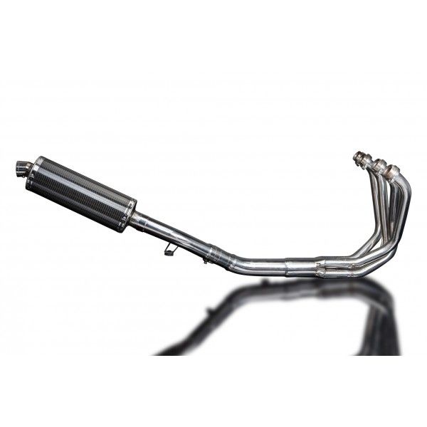 Delkevic volledig systeem Oval Carbon 350mm - GSF1250 BANDIT (2007-2014)