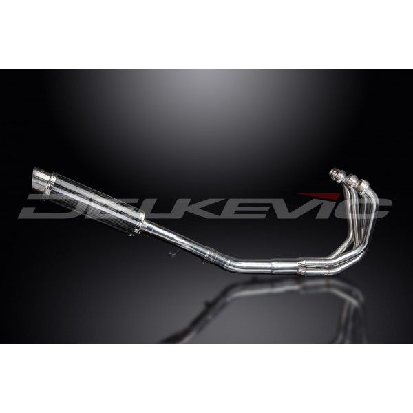 Delkevic volledig systeem Round Carbon 350mm - GSF1250 BANDIT (2007-2014)