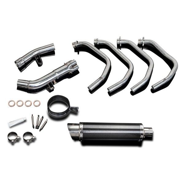 Delkevic volledig systeem Round Carbon 350mm - GSF1250 BANDIT (2007-2014)