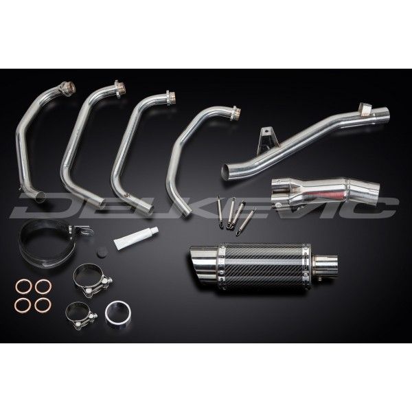 Delkevic volledig systeem Round Carbon 200mm - GSF600 BANDIT (1995-2005)