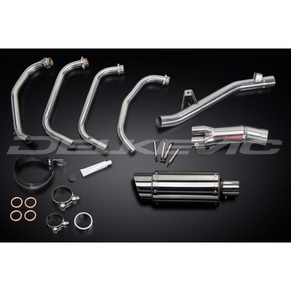 Delkevic volledig systeem Round RVS 200mm - GSF600 BANDIT (1995-2005)