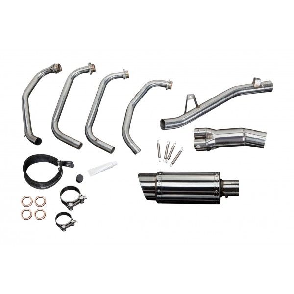 Delkevic volledig systeem Round RVS 200mm - GSF600 BANDIT (1995-2005)