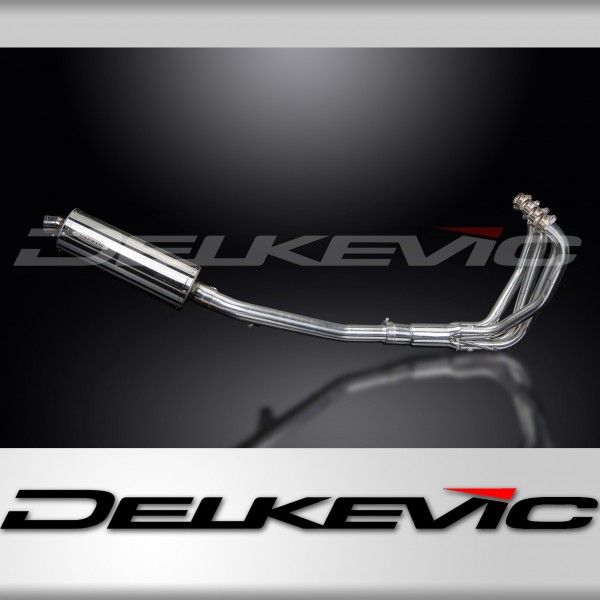 Delkevic volledig systeem Oval RVS 350mm - GSF600 BANDIT (1995-2005)