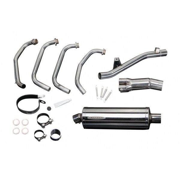 Delkevic volledig systeem Oval RVS 350mm - GSF600 BANDIT (1995-2005)