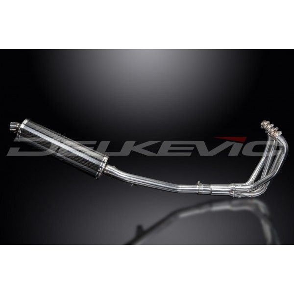 Delkevic volledig systeem Oval Carbon 450mm - GSF600 BANDIT (1995-2005)