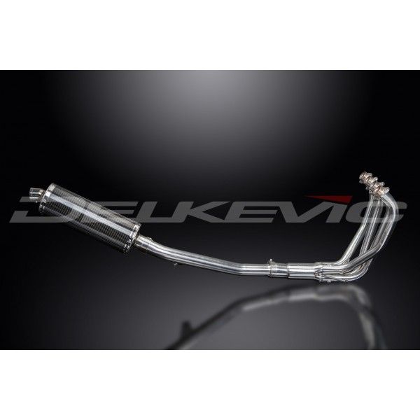 Delkevic volledig systeem Oval Carbon 350mm - GSF600 BANDIT (1995-2005)