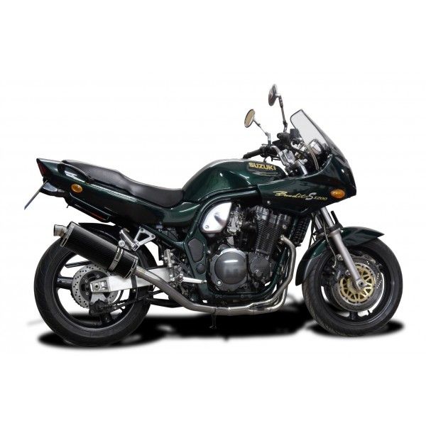 Delkevic volledig systeem Oval Carbon 350mm - GSF600 BANDIT (1995-2005)