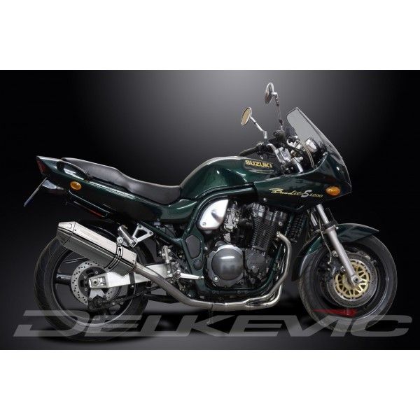 Delkevic volledig systeem Tri-Oval RVS 320mm - GSF600 BANDIT (1995-2005)