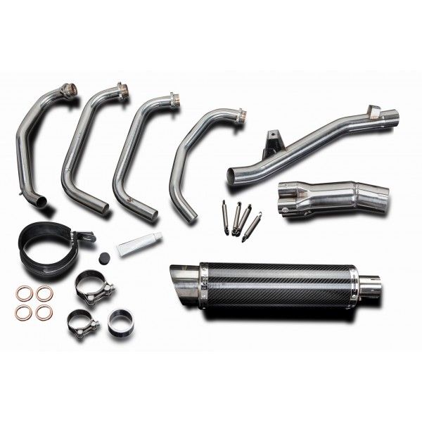 Delkevic volledig systeem Round Carbon 350mm - GSF600 BANDIT (1995-2005)