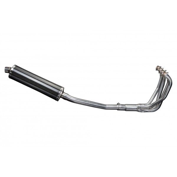 Delkevic volledig systeem Oval Carbon 450mm - GSF650 BANDIT (2005-2007)