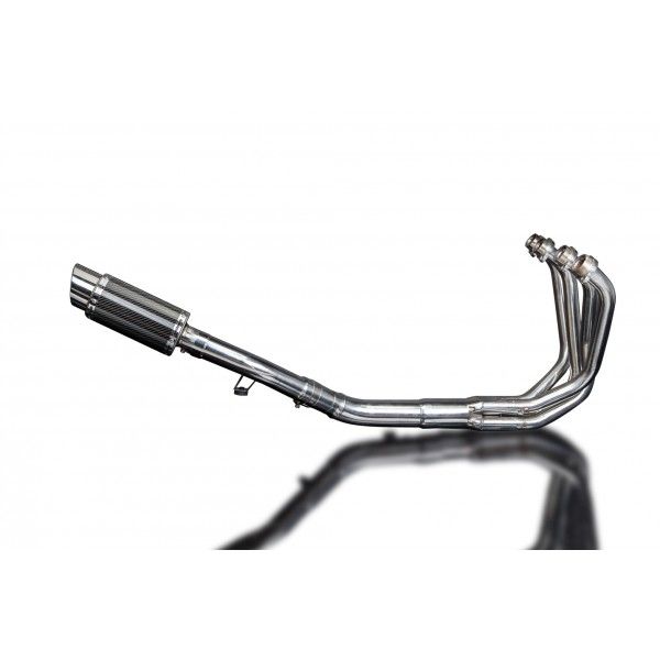 Delkevic volledig systeem Round Carbon 200mm - GSF650 BANDIT (2007-2014)