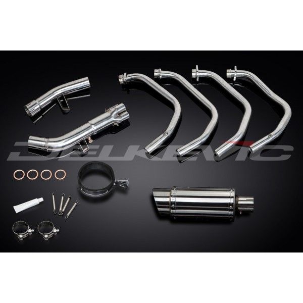 Delkevic volledig systeem Round RVS 200mm - GSF650 BANDIT (2007-2014)