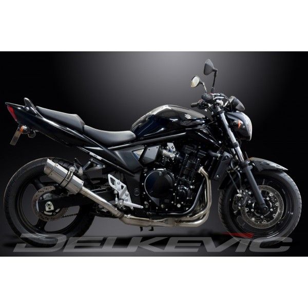 Delkevic volledig systeem Round RVS 200mm - GSF650 BANDIT (2007-2014)