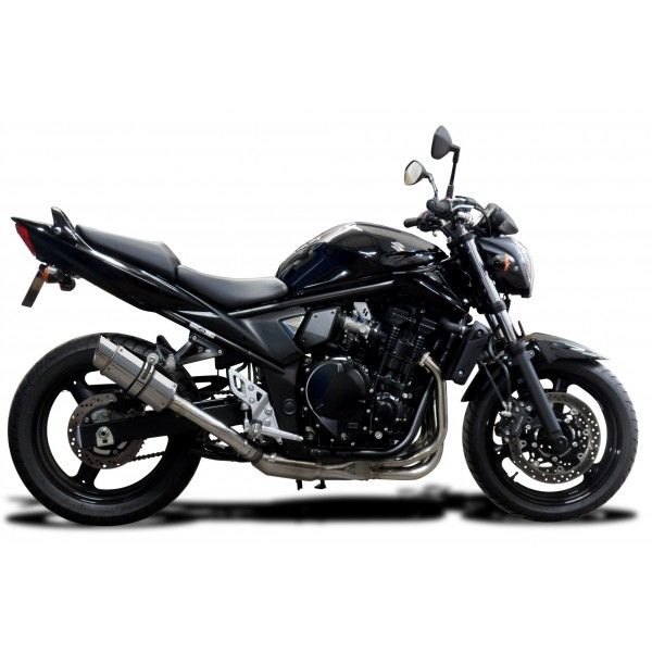 Delkevic volledig systeem Round RVS 200mm - GSF650 BANDIT (2007-2014)