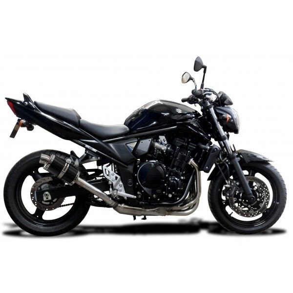 Delkevic volledig systeem Oval Carbon 225mm - GSF650 BANDIT (2007-2014)