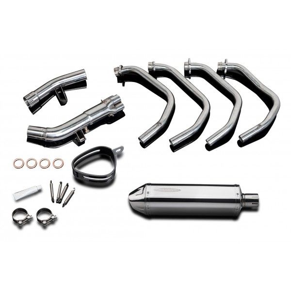 Delkevic volledig systeem Tri-Oval RVS 320mm - GSF650 BANDIT (2007-2014)