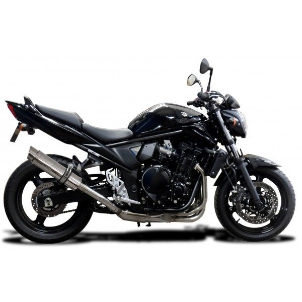 Delkevic volledig systeem Round RVS 350mm - GSF650 BANDIT (2007-2014)