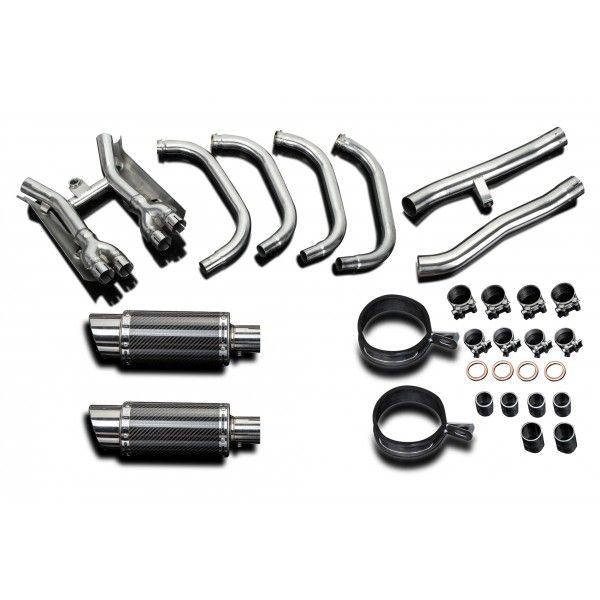 Delkevic volledig systeem Round Carbon 200mm - GSX1400 (2001-2004)