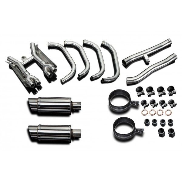 Delkevic volledig systeem Round RVS 200mm - GSX1400 (2001-2004)