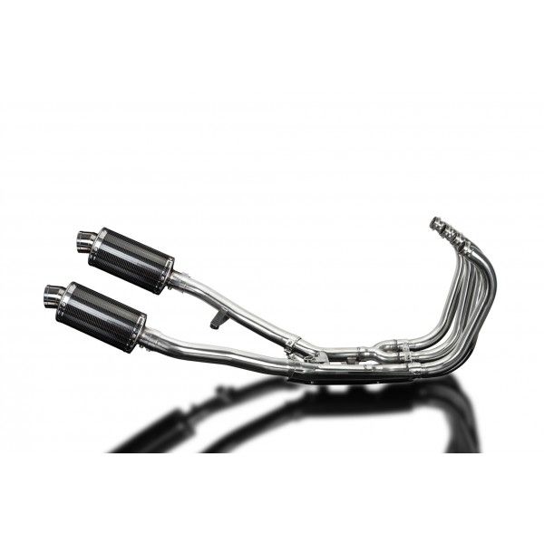 Delkevic volledig systeem Oval Carbon 225mm - GSX1400 (2001-2004)