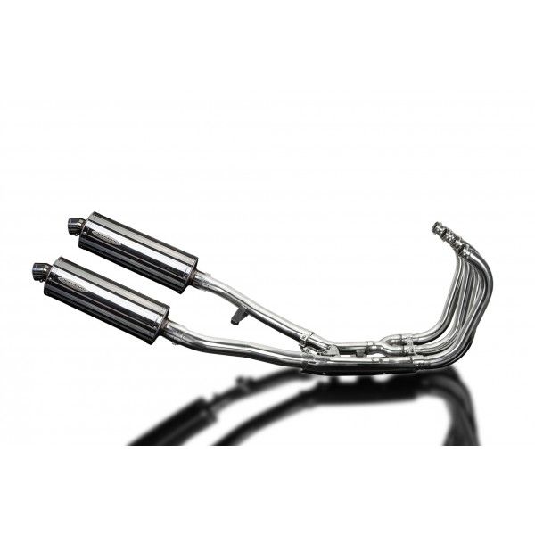 Delkevic volledig systeem Oval RVS 350mm - GSX1400 (2001-2004)