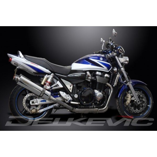Delkevic volledig systeem Oval RVS 450mm - GSX1400 (2001-2004)