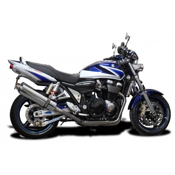 Delkevic volledig systeem Oval RVS 450mm - GSX1400 (2001-2004)