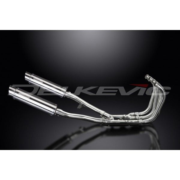 Delkevic volledig systeem Round RVS 350mm - GSX1400 (2001-2004)