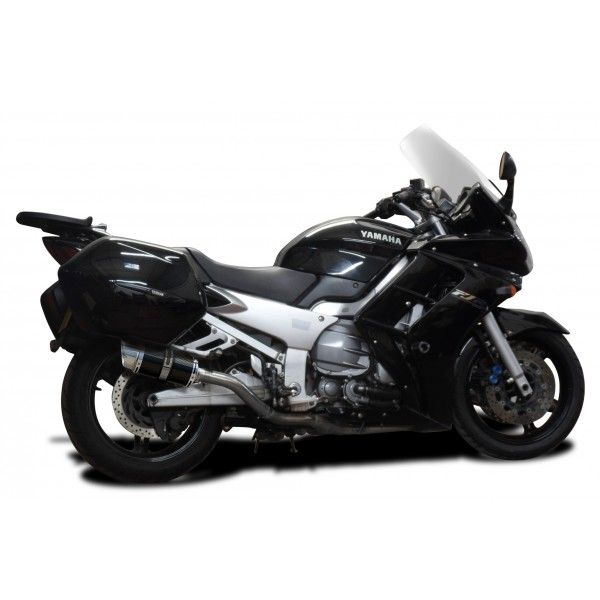 Delkevic slip-on kit Round Carbon 200mm - FJR1300 (2000-2005)