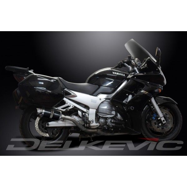 Delkevic slip-on kit Oval Carbon 225mm - FJR1300 (2000-2005)