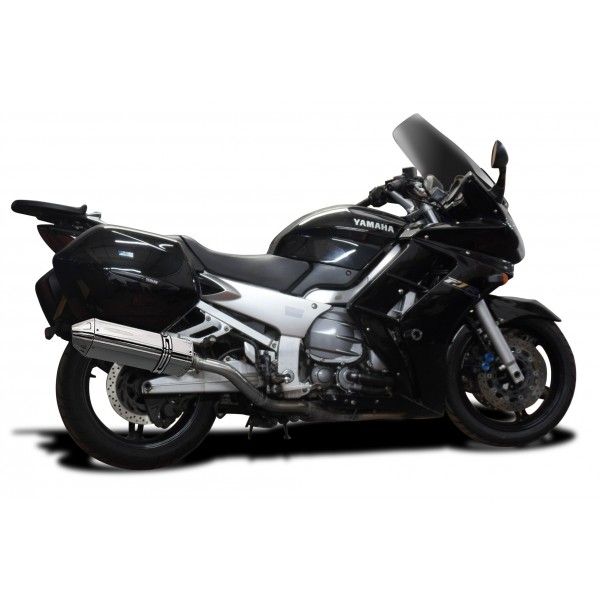 Delkevic slip-on kit Tri-Oval RVS 320mm - FJR1300 (2000-2005)