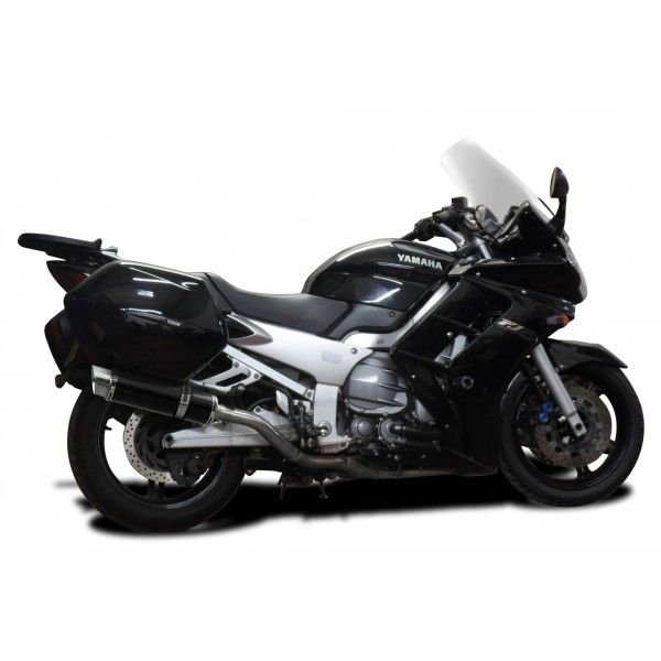 Delkevic slip-on kit Round Carbon 350mm - FJR1300 (2000-2005)