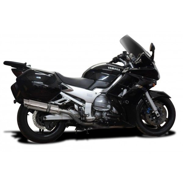 Delkevic slip-on kit Round RVS 350mm - FJR1300 (2000-2005)