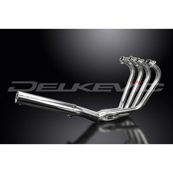 Delkevic volledig systeem Short Straight RVS 350mm - GS1100G (1982-1984)