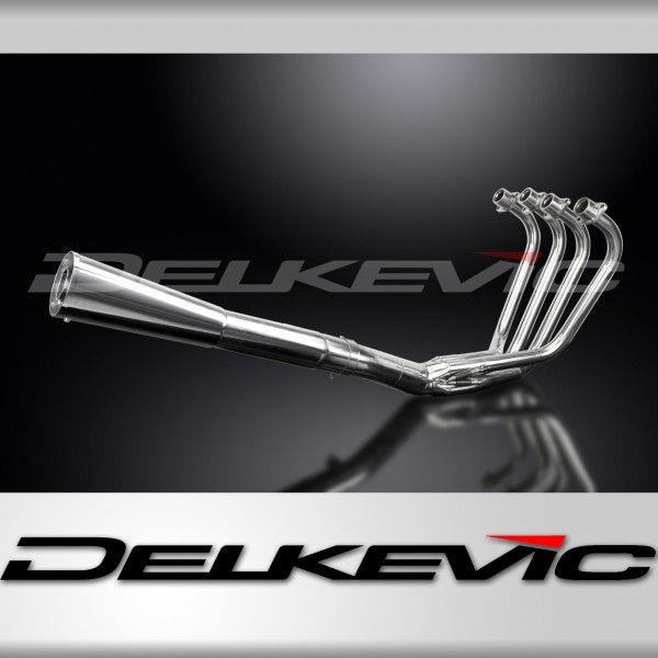 Delkevic volledig systeem Megaphone RVS 550mm - GS1100GLZ (1982-1983)