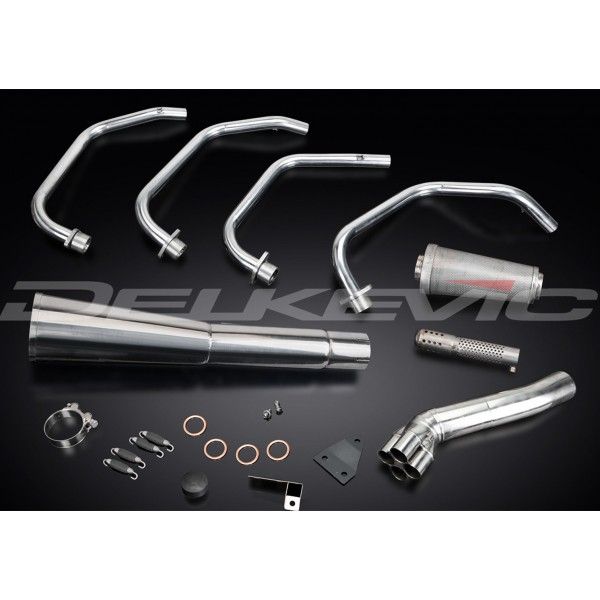 Delkevic volledig systeem Megaphone RVS 550mm - GS1100GLZ (1982-1983)