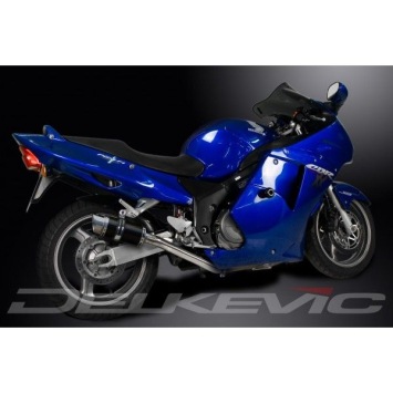 Delkevic volledig systeem Round Carbon 200mm - CBR1100XX BLACKBIRD (1996-2009)