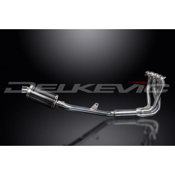 Delkevic volledig systeem Oval Carbon 225mm - CBR1100XX BLACKBIRD (1996-2009)