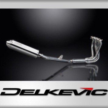 Delkevic volledig systeem Tri-Oval RVS 320mm - CBR1100XX BLACKBIRD (1996-2009)