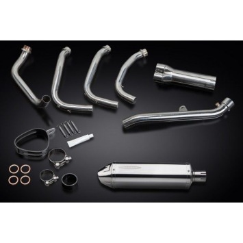 Delkevic volledig systeem Tri-Oval RVS 320mm - CBR1100XX BLACKBIRD (1996-2009)