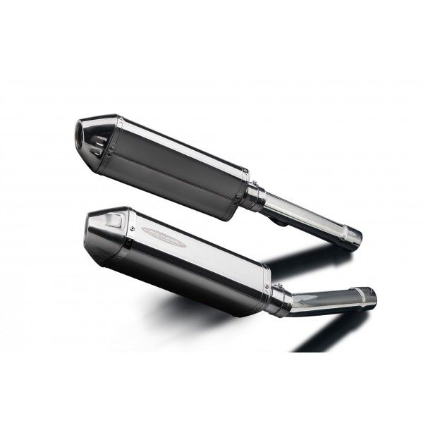 Delkevic slip-on kit Tri-Oval RVS 320mm - CBR1100XX BLACKBIRD (1996-2009)