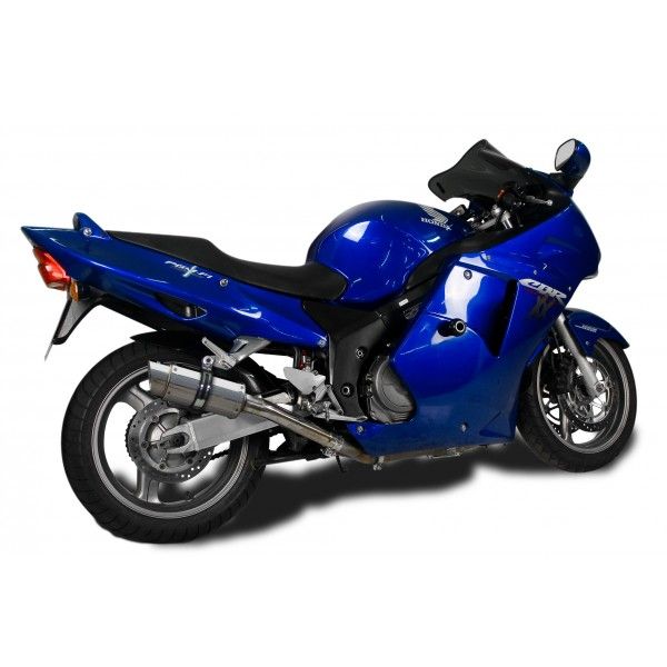 Delkevic slip-on kit Round RVS 200mm - CBR1100XX BLACKBIRD (1996-2009)