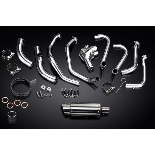 Delkevic volledig systeem Round RVS 200mm - VFR800F 14-19 VFR800X 15-7